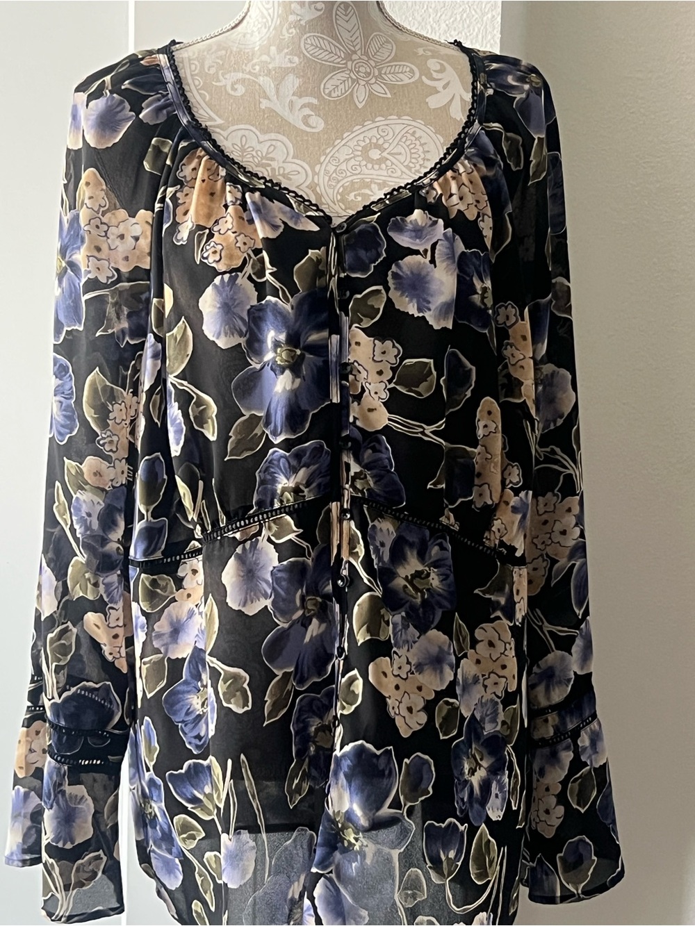 Venezia Floral print blouse 22/24
